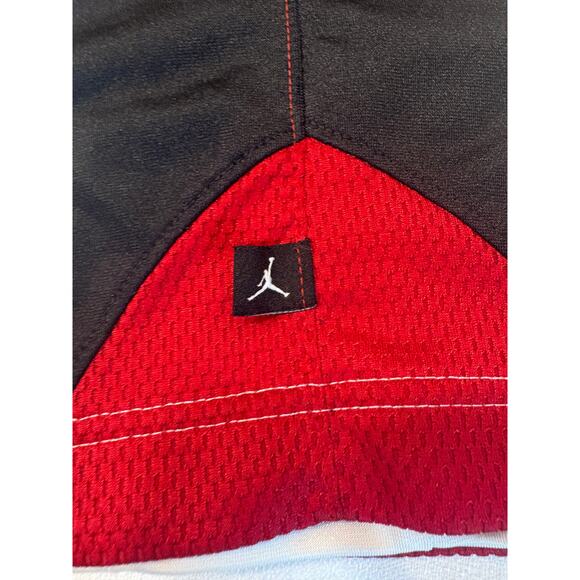 Air Jordan Basketball Shorts White/Red/Black Men's Size M - Picture 8 of 16